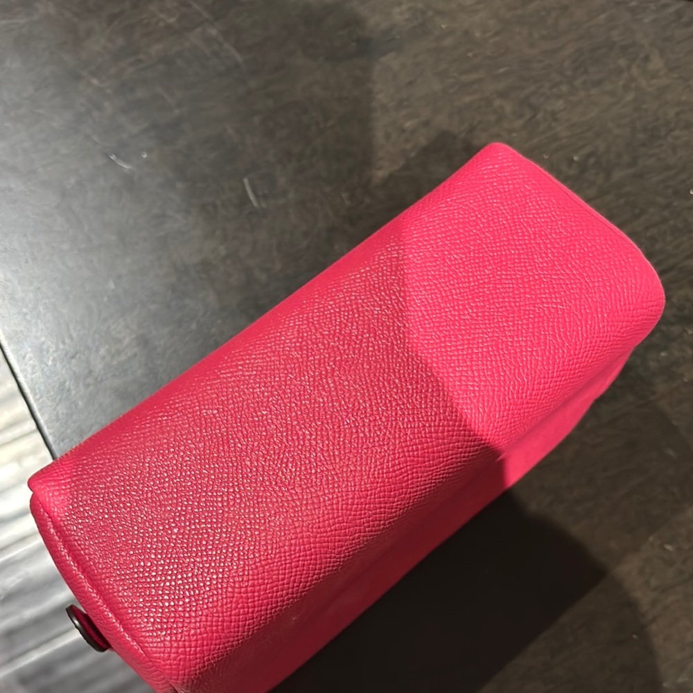Coach Pink Leather Pouch - Picture 4 of 4